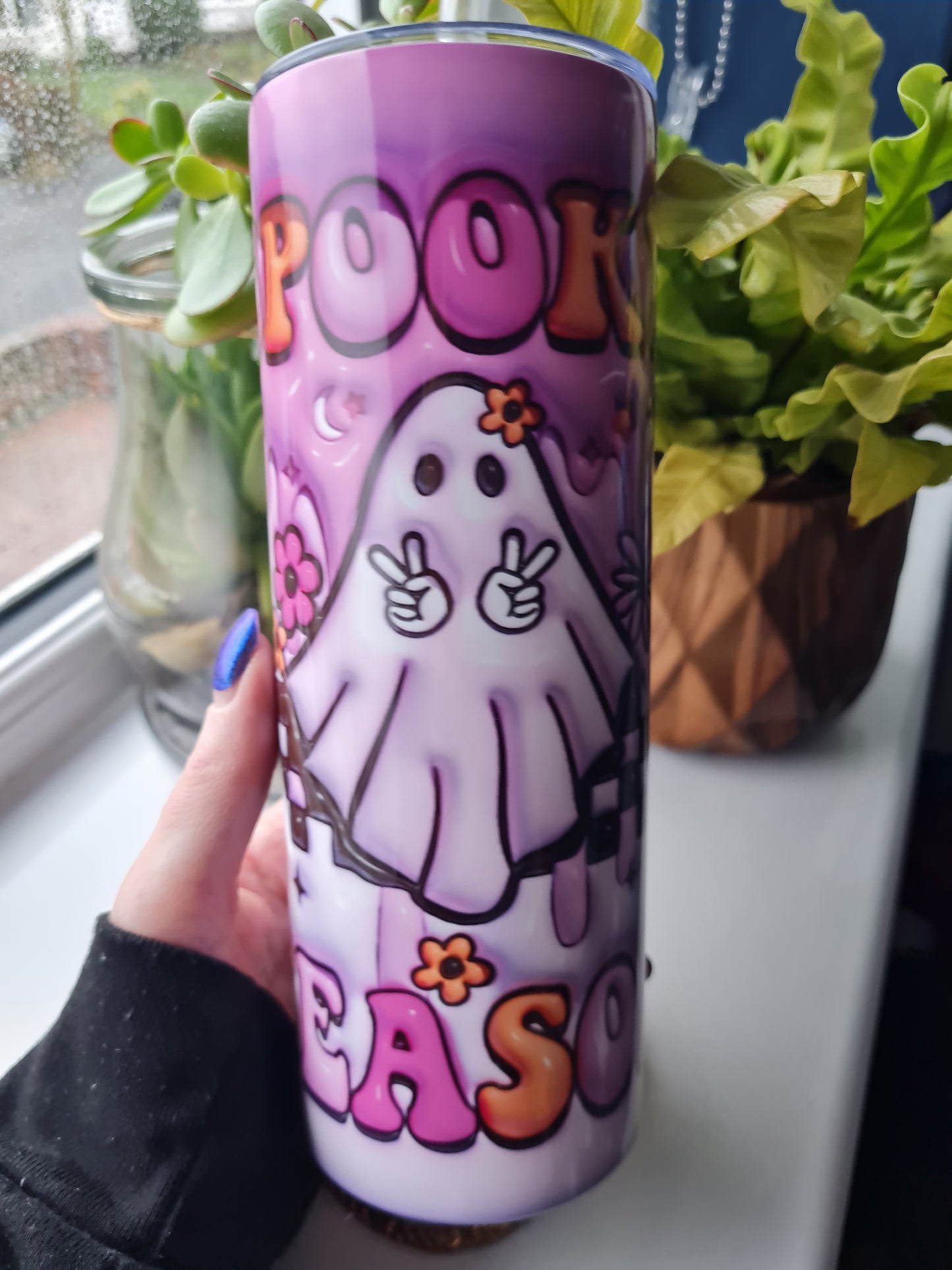 Spooky Season 3D effect Tumbler