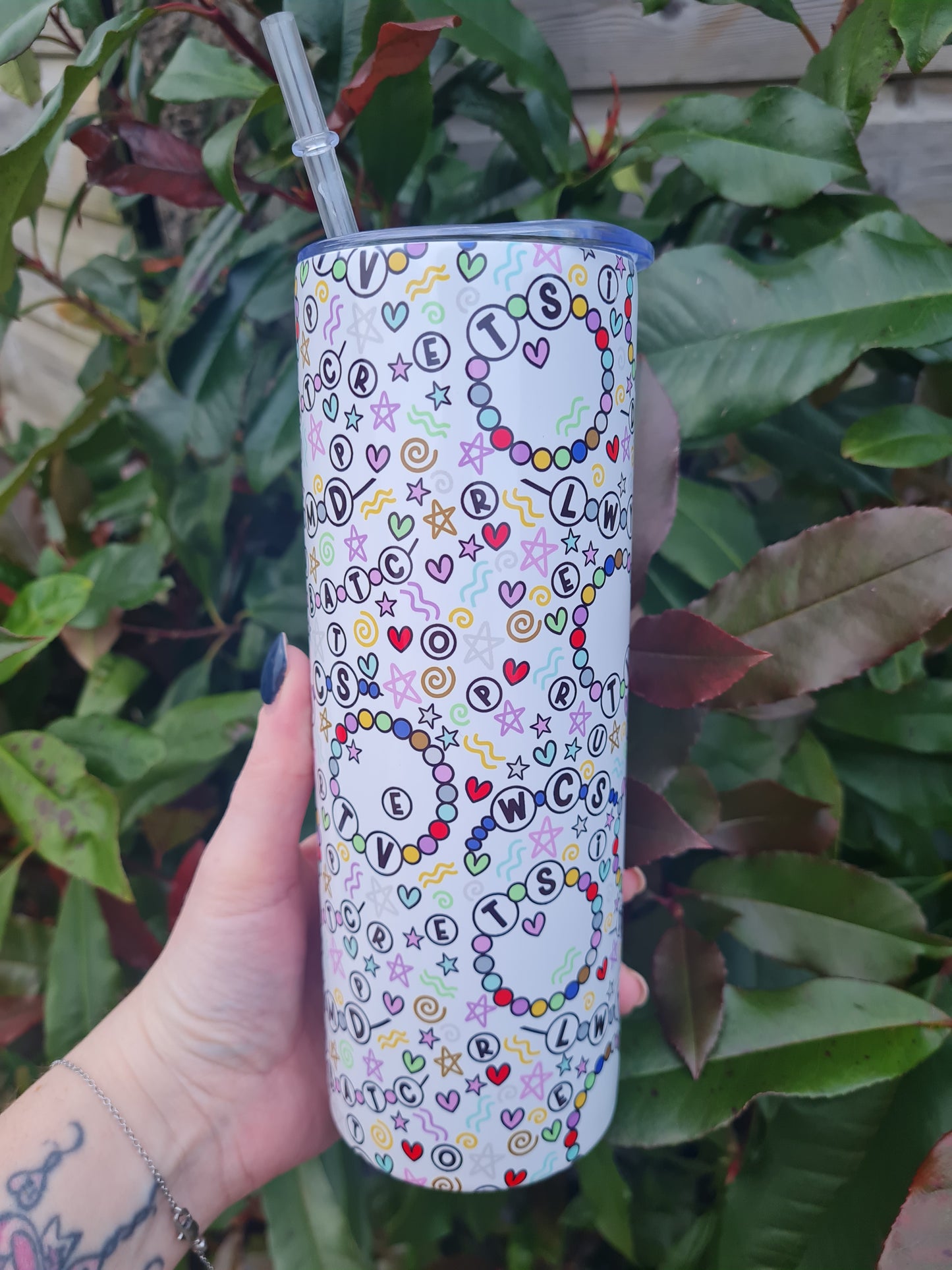 TS Friendship Bracelet Inspired 20oz Tumbler