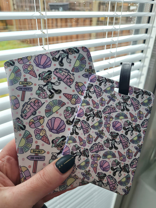 Minnie Mouse Luggage Tag and Passport Cover