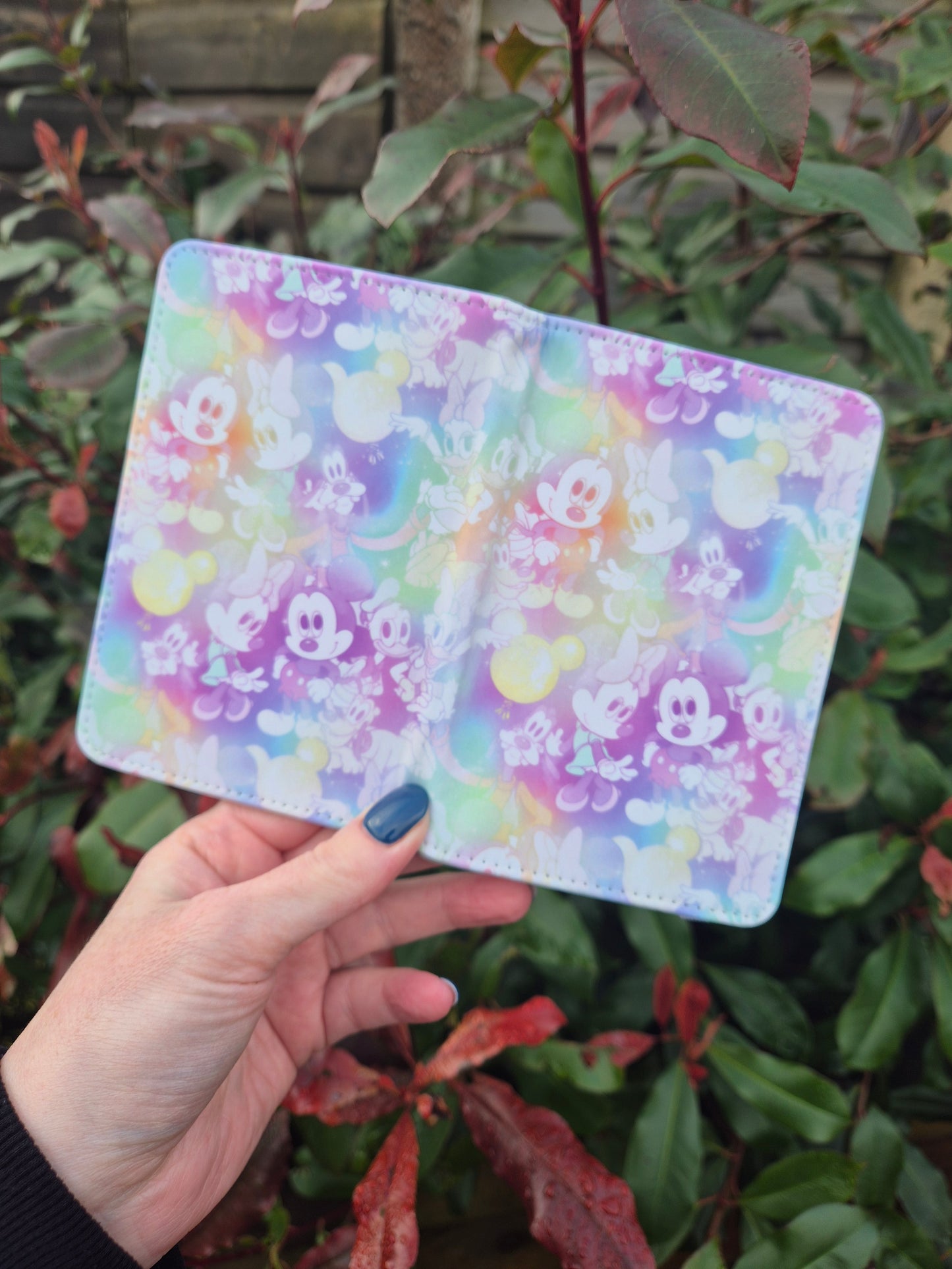Watercolour Mouse Luggage Tag and Passport Cover