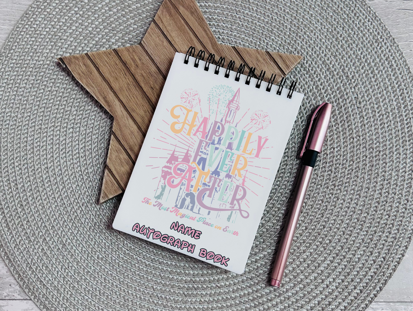 Personalised Ever After Autograph Book