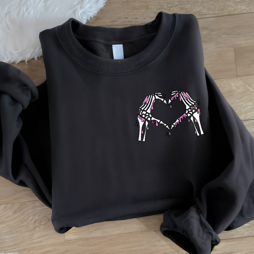 Skeleton Heart Sweatshirt