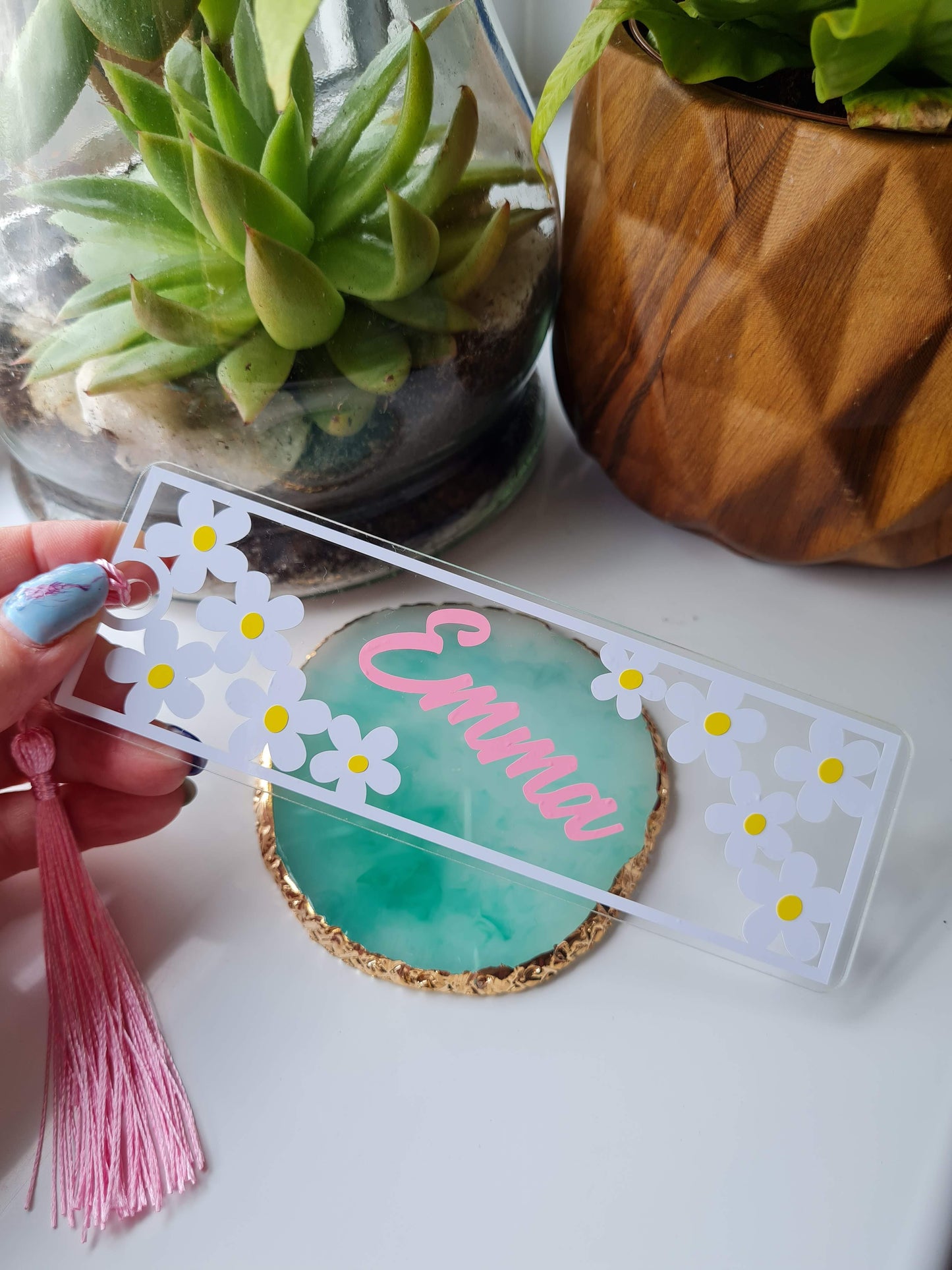 Daisy Personalised Bookmark