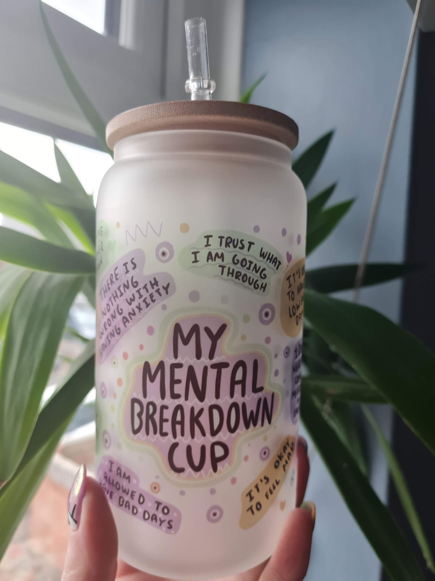 My Mental Breakdown 16oz Glass Can