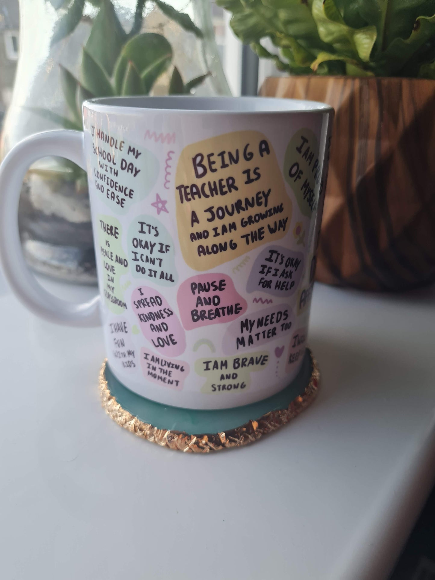 Teacher Daily Affirmations Mug