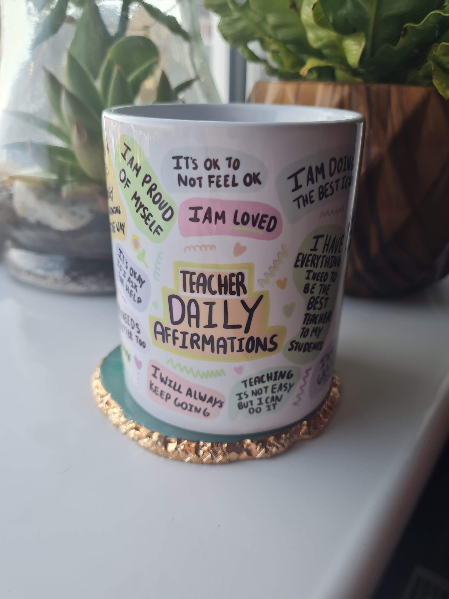 Teacher Daily Affirmations Mug