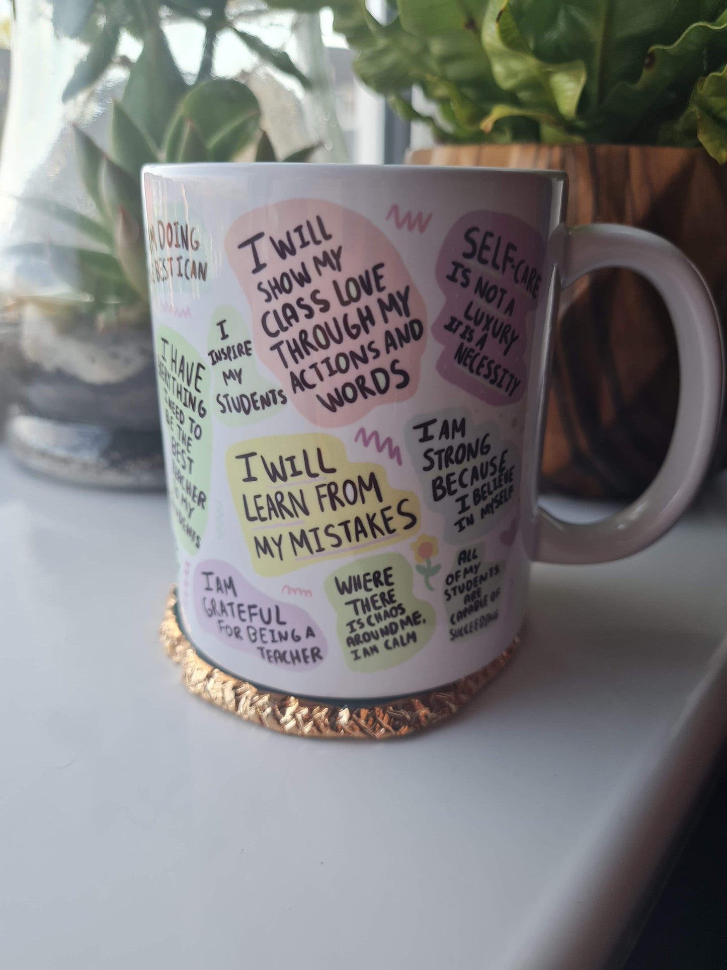 Teacher Daily Affirmations Mug