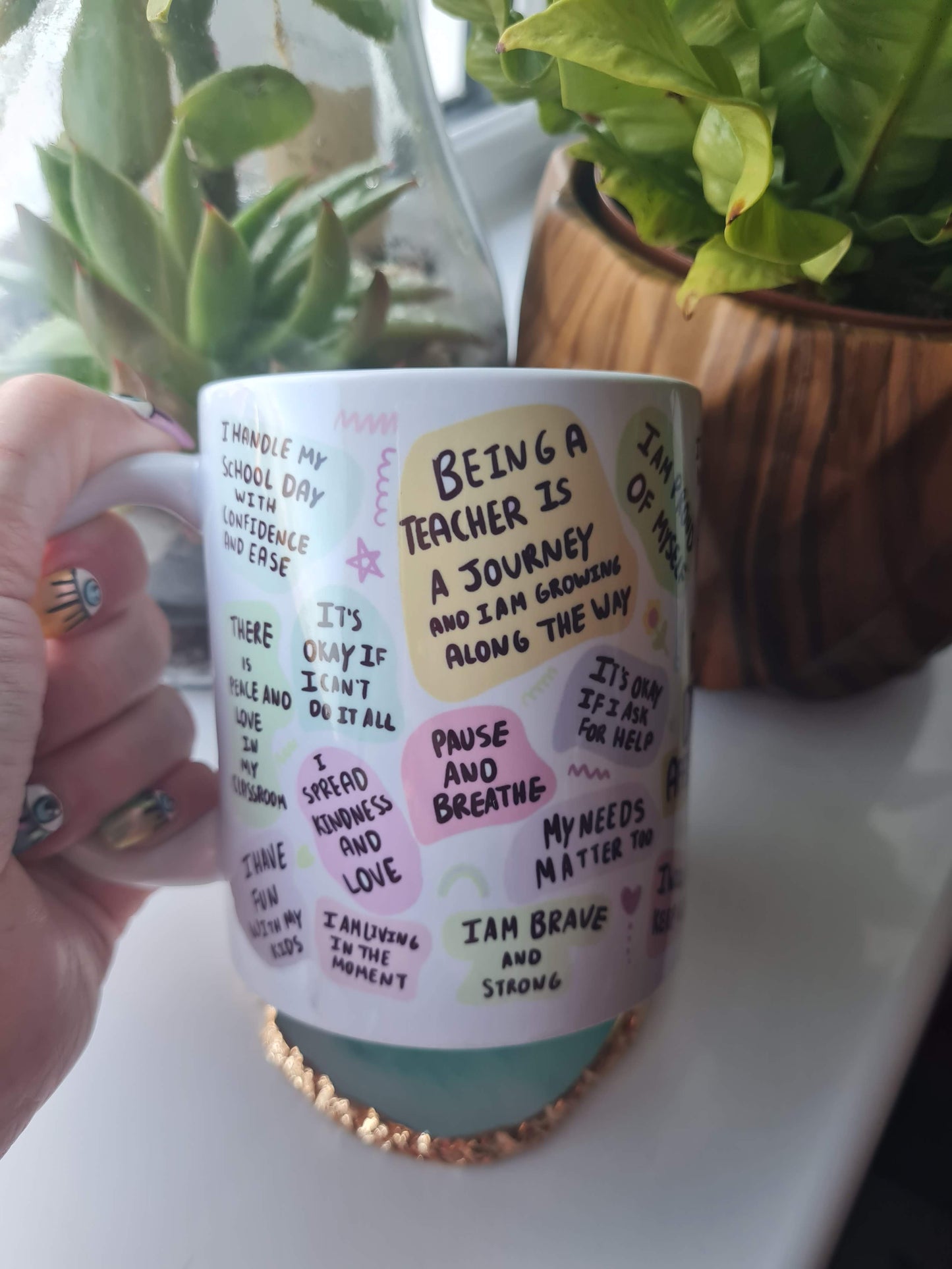 Teacher Daily Affirmations Mug