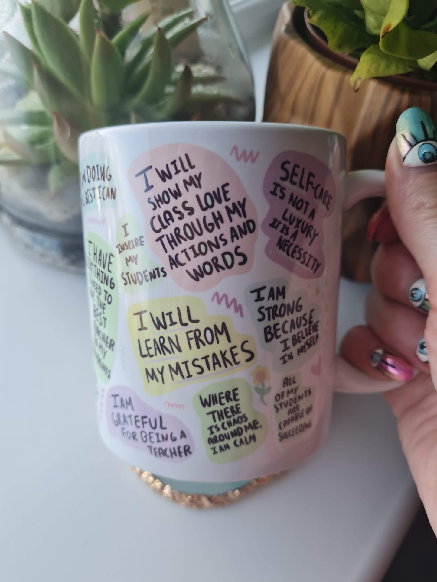 Teacher Daily Affirmations Mug