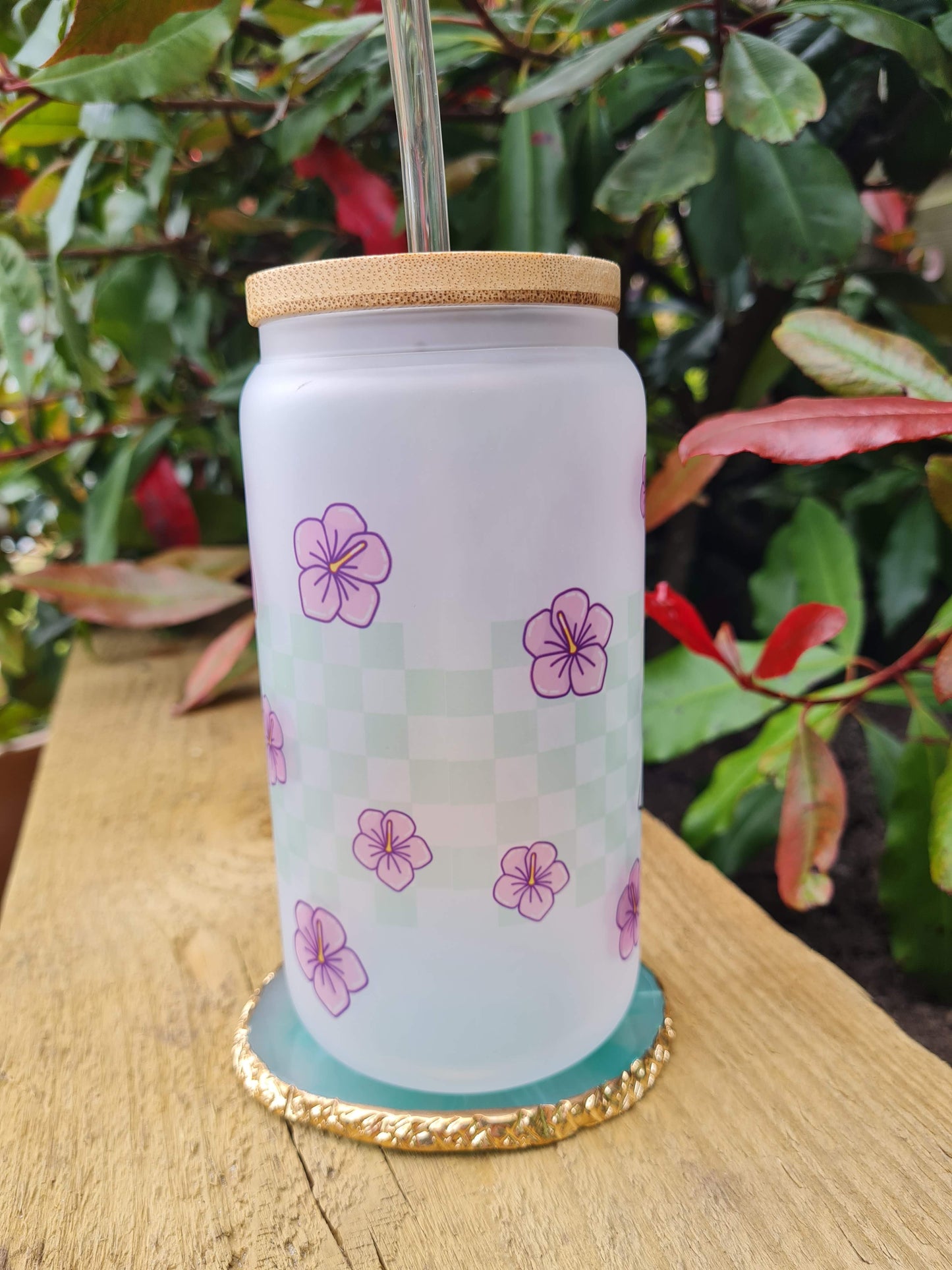 Summer Vibes 16oz Glass Can