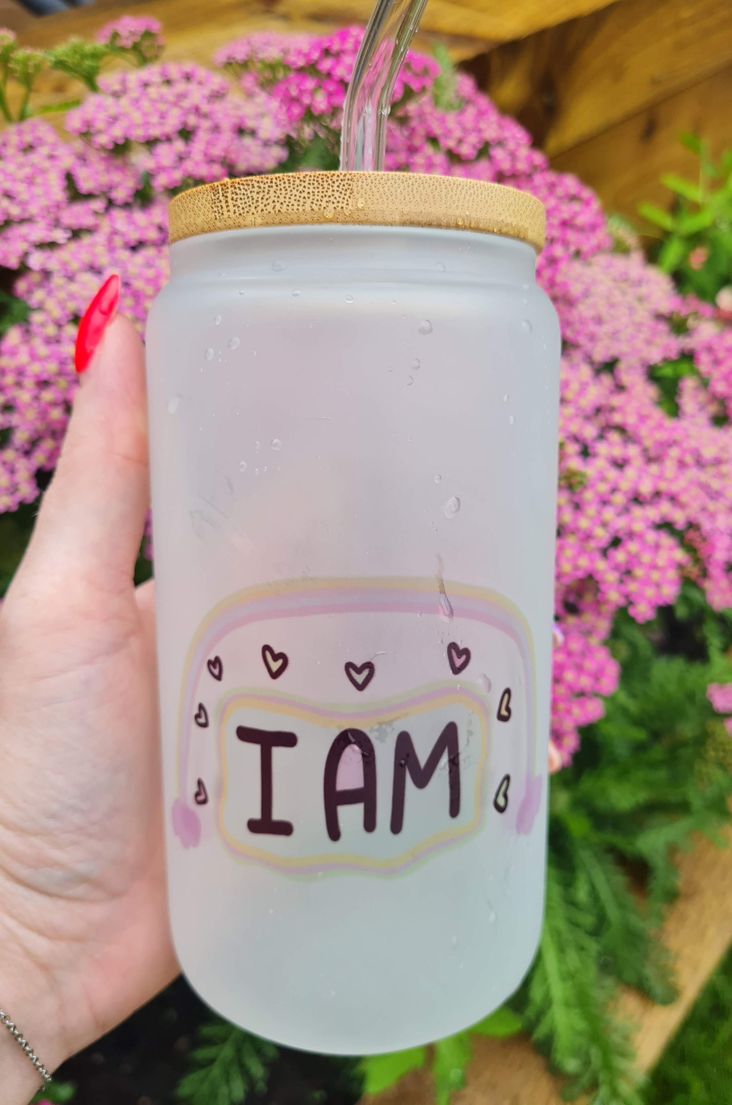 I Am Affirmation 16oz Glass Can