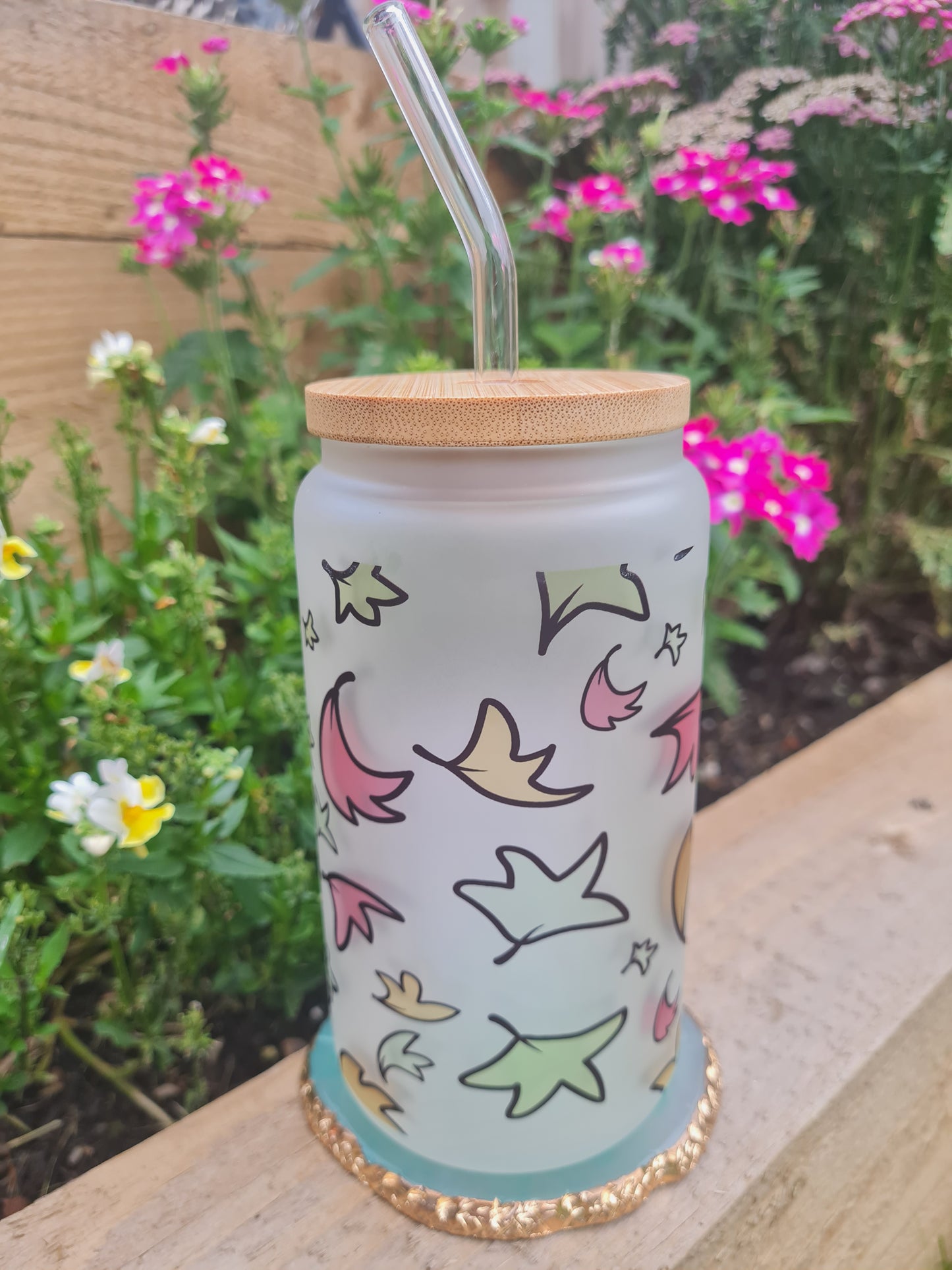 Heartstopper 16oz Frosted Glass Can