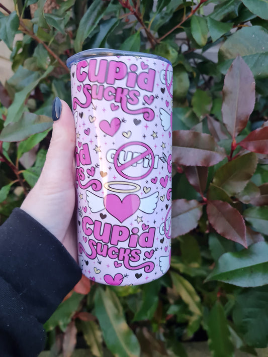 Cupid Sucks 15oz Tumbler