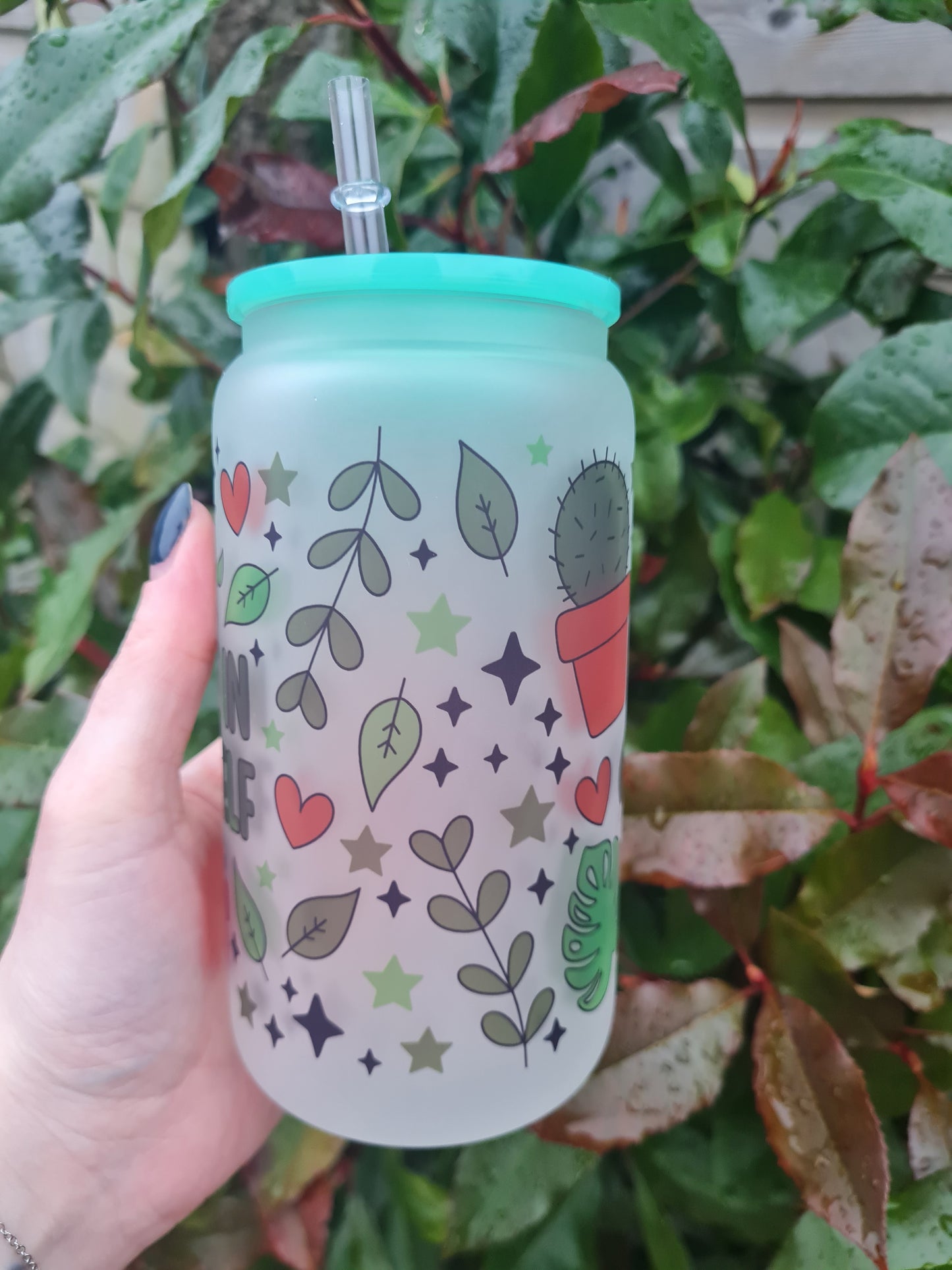 Beleaf in Yourself 16oz Glass Can