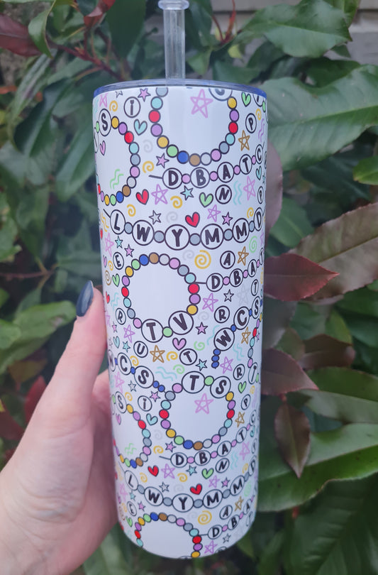 TS Friendship Bracelet Inspired 20oz Tumbler