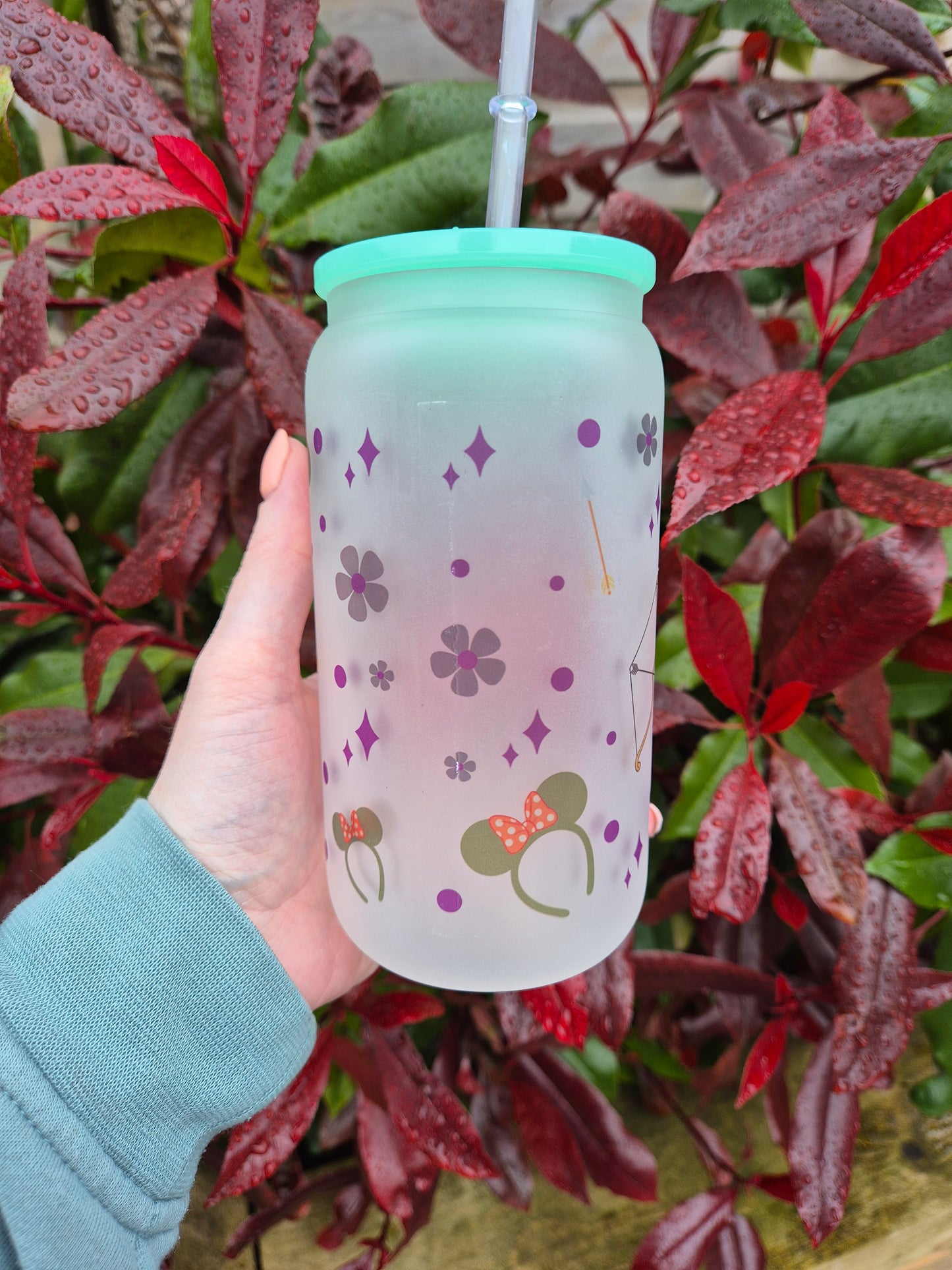 Merida 16oz Frosted Glass Can