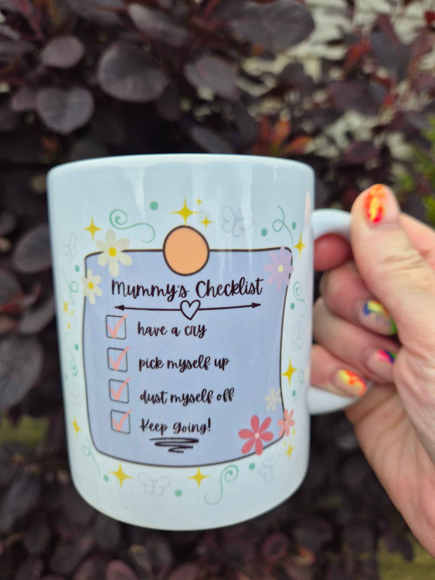 Mumlife with Checklist Mug