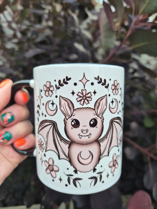 Floral Bat Mug