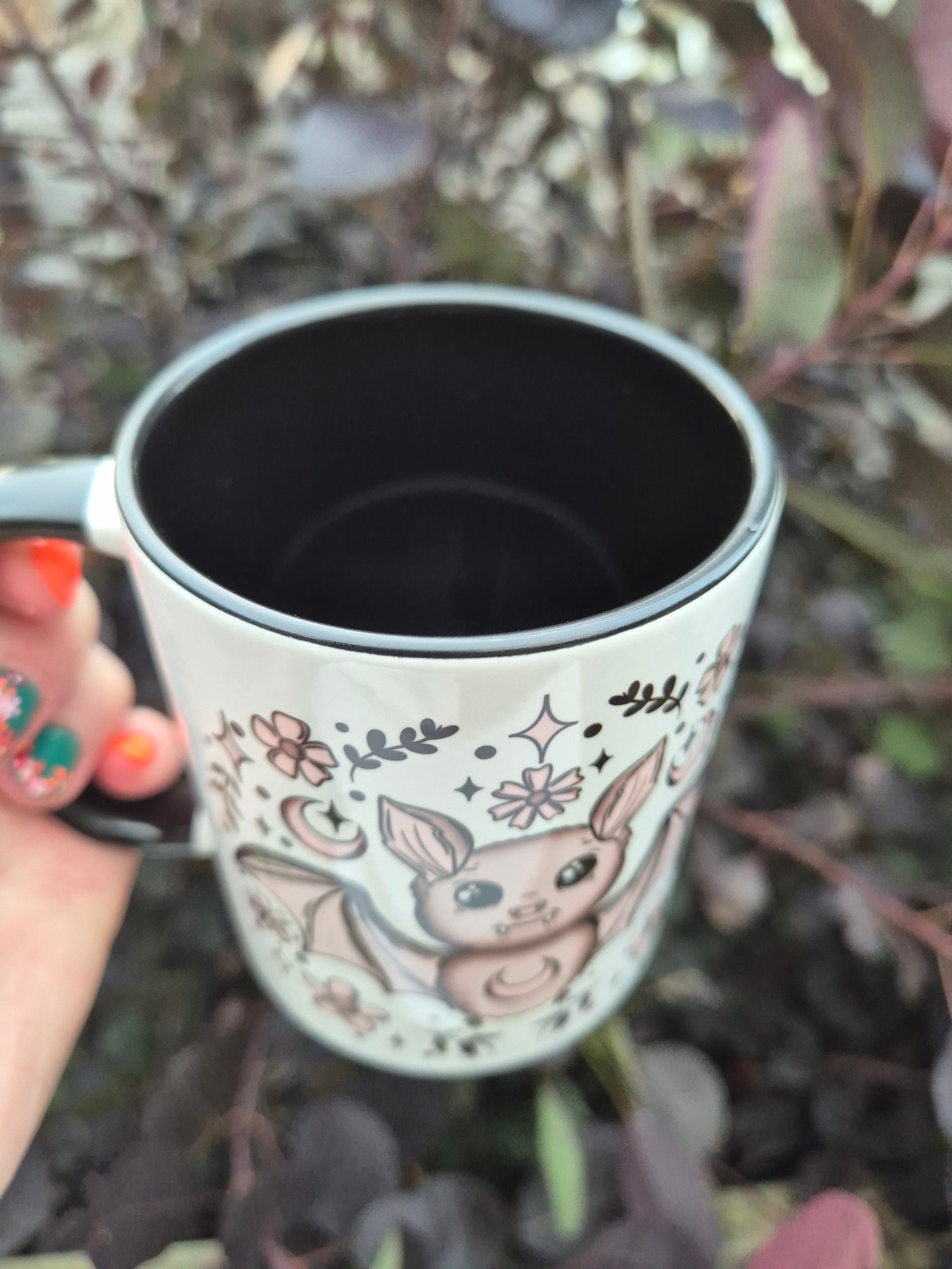 Floral Bat Mug