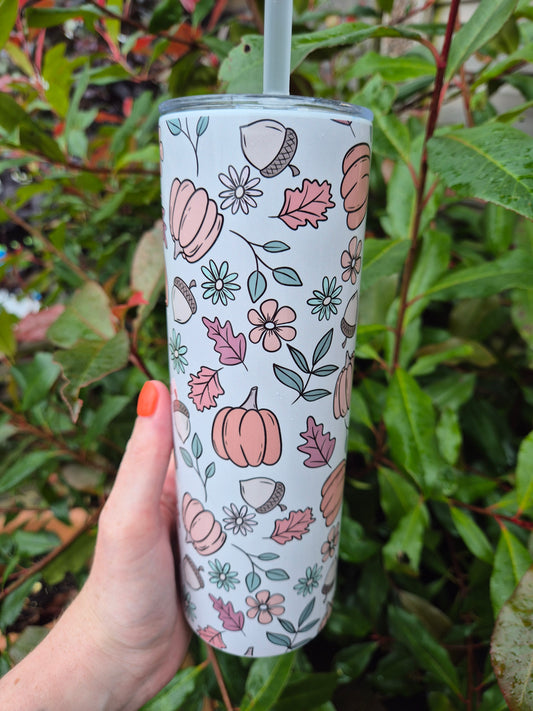 Fall Floral 15oz & 20oz Tumbler