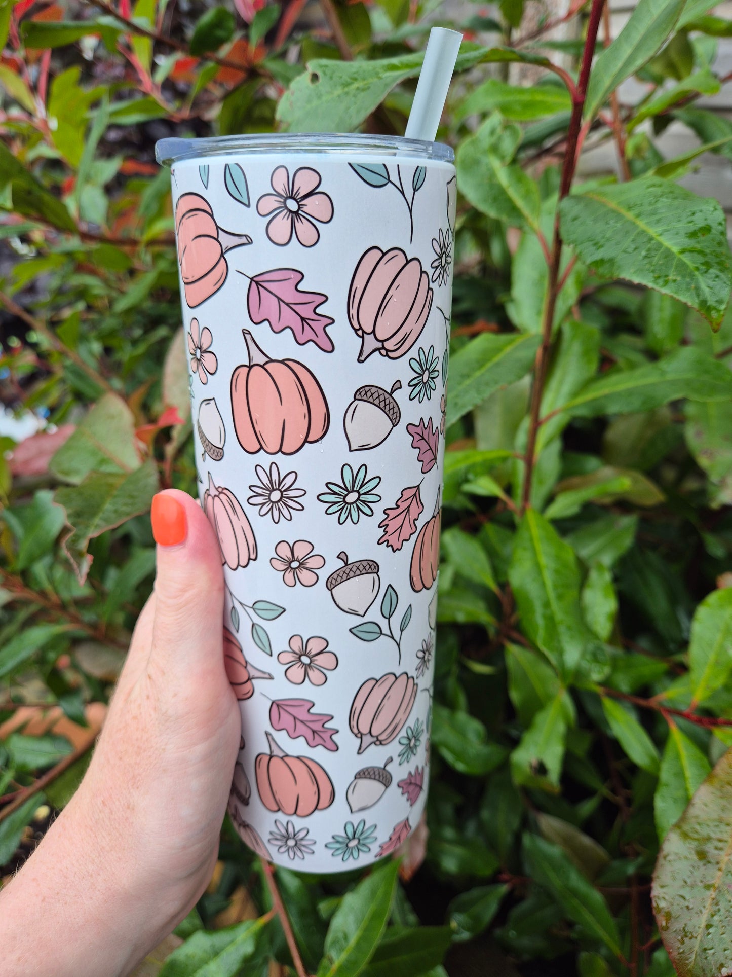 Fall Floral 15oz & 20oz Tumbler