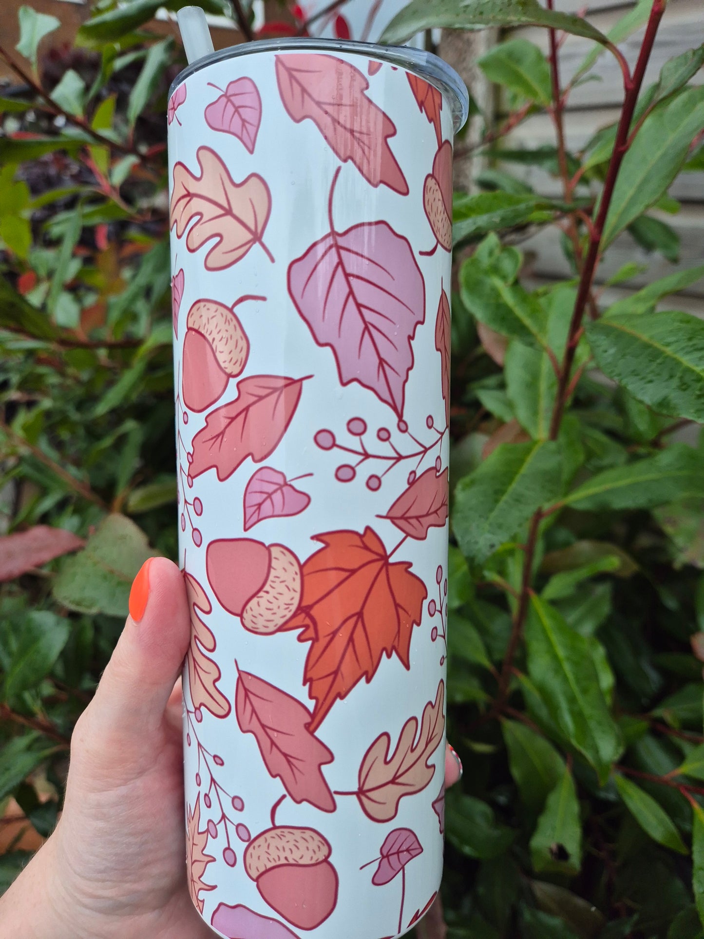 Boho Fall Leaves 15oz & 20oz Tumbler