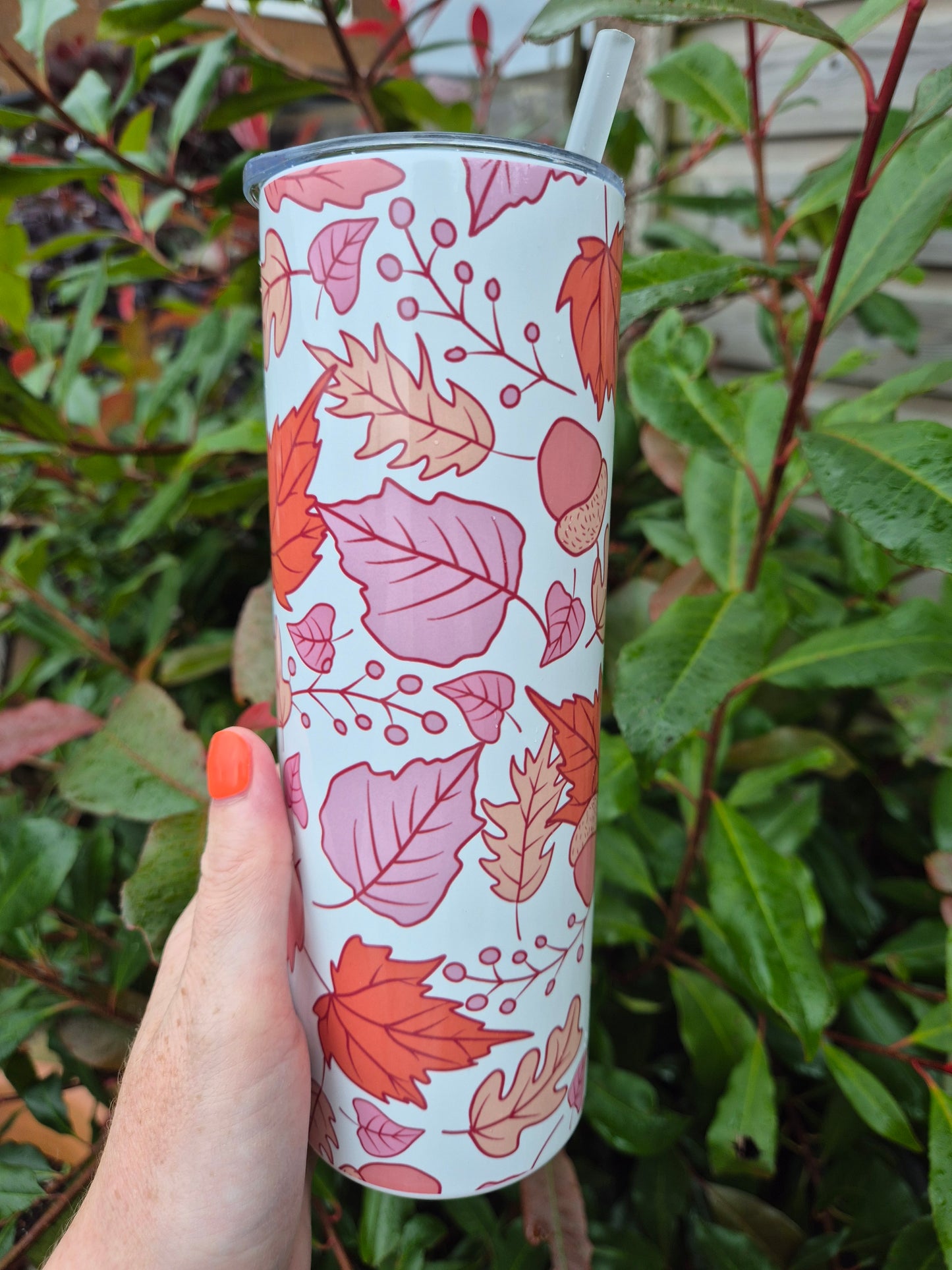 Boho Fall Leaves 15oz & 20oz Tumbler