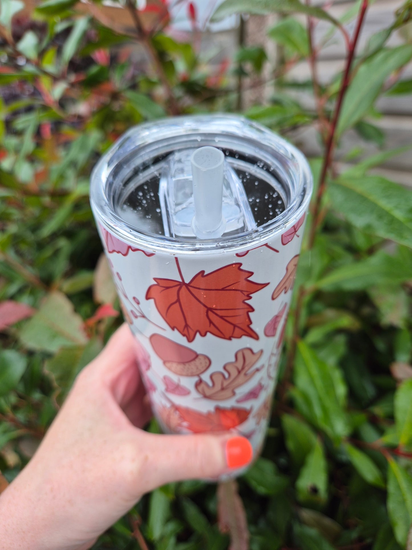 Boho Fall Leaves 15oz & 20oz Tumbler