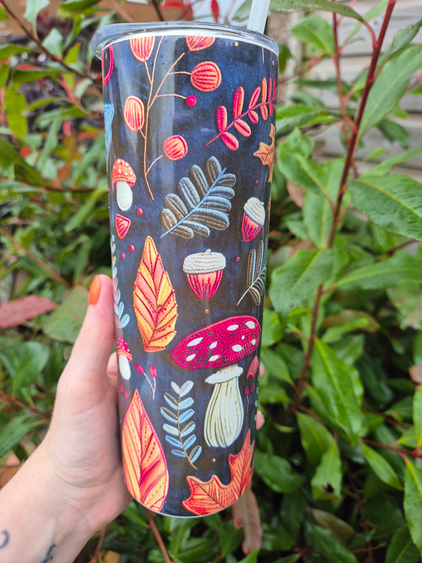 Cozy Fall Bookish 15oz & 20oz Tumbler