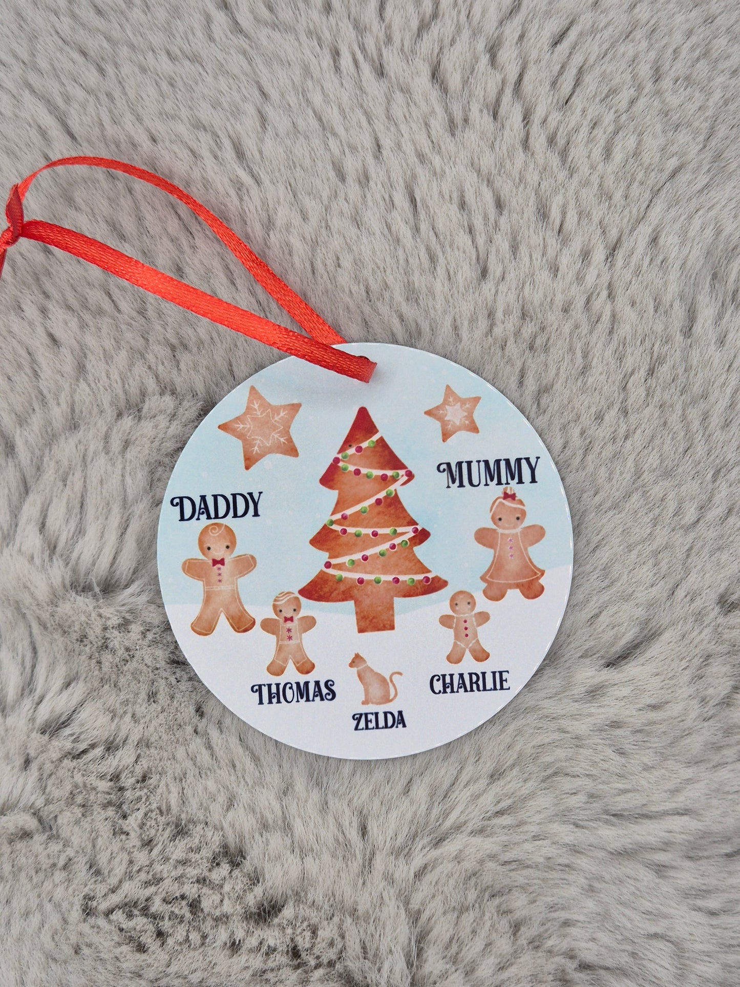 Christmas Tree Personalised Baubles