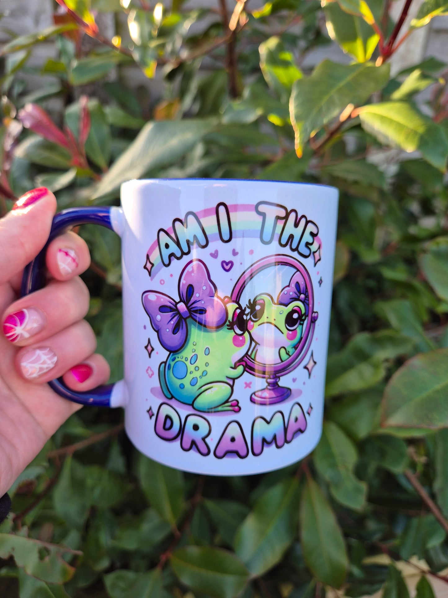 Am I The Drama Frog Mug