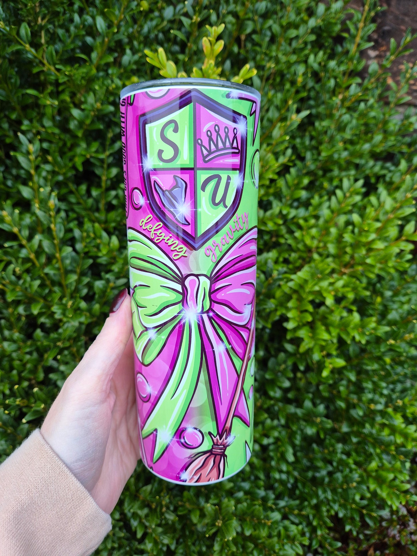 Pink or Green Tumbler