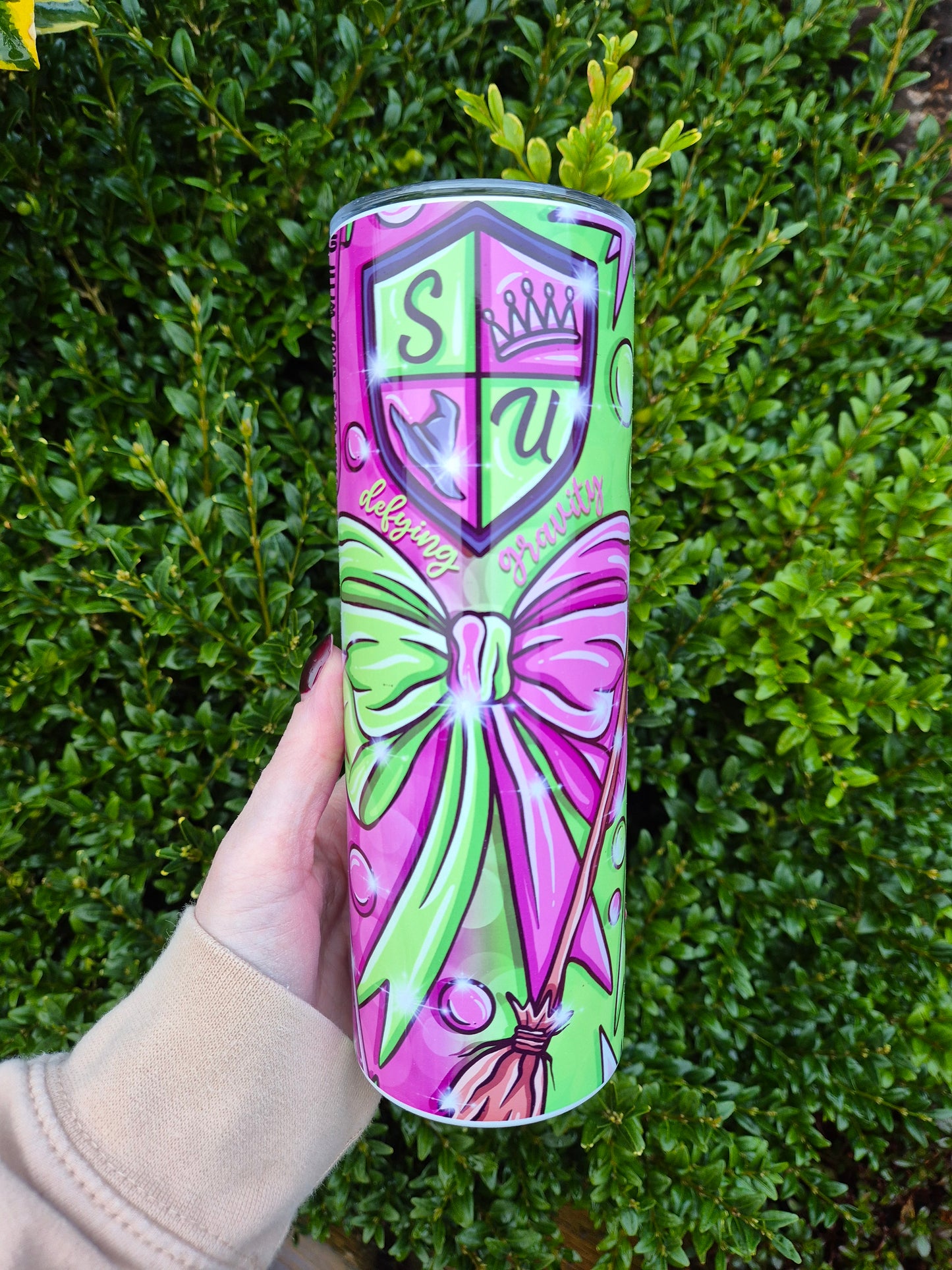 Pink or Green Tumbler