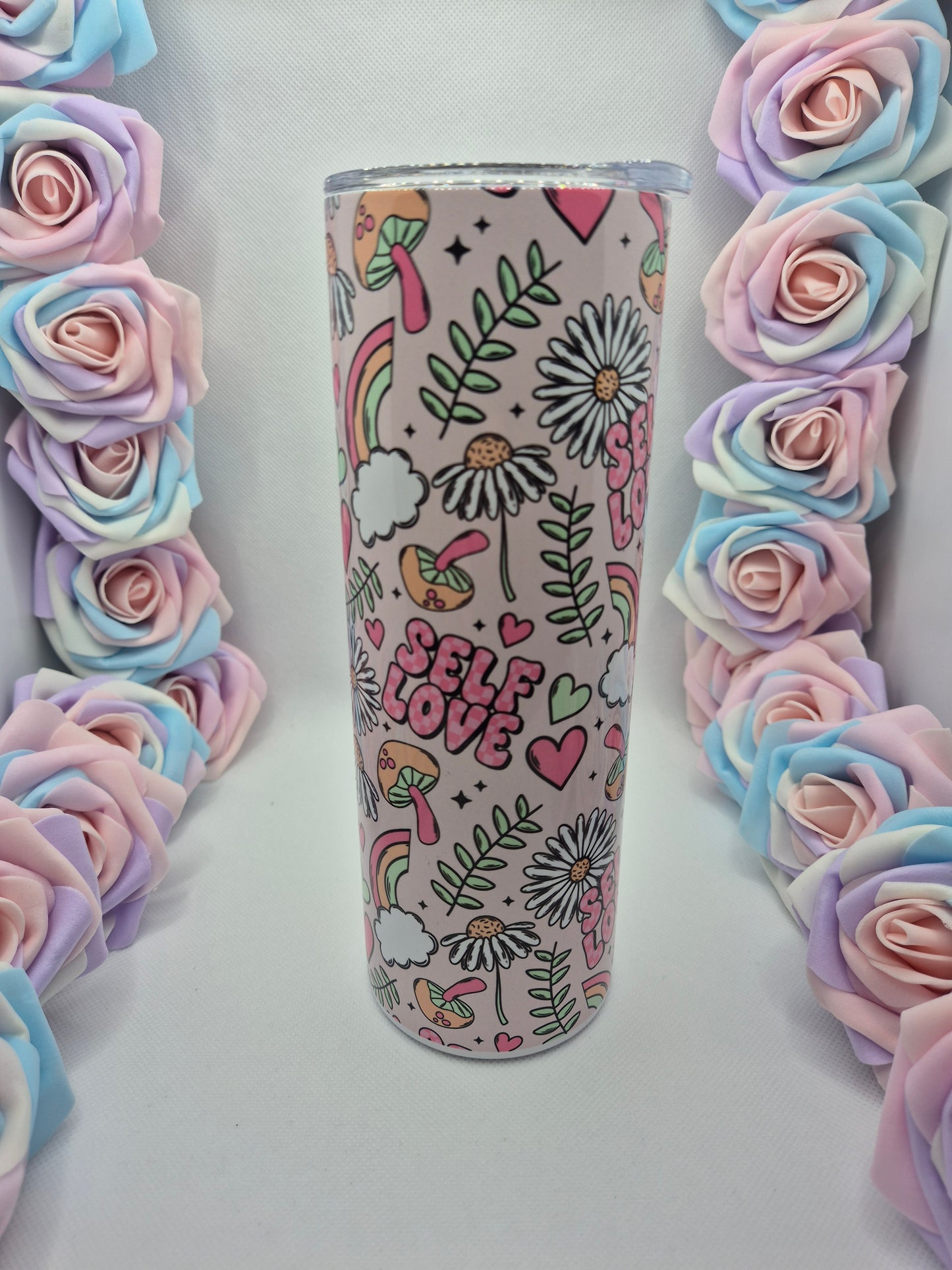 Self Love Floral 15oz & 20oz Tumbler