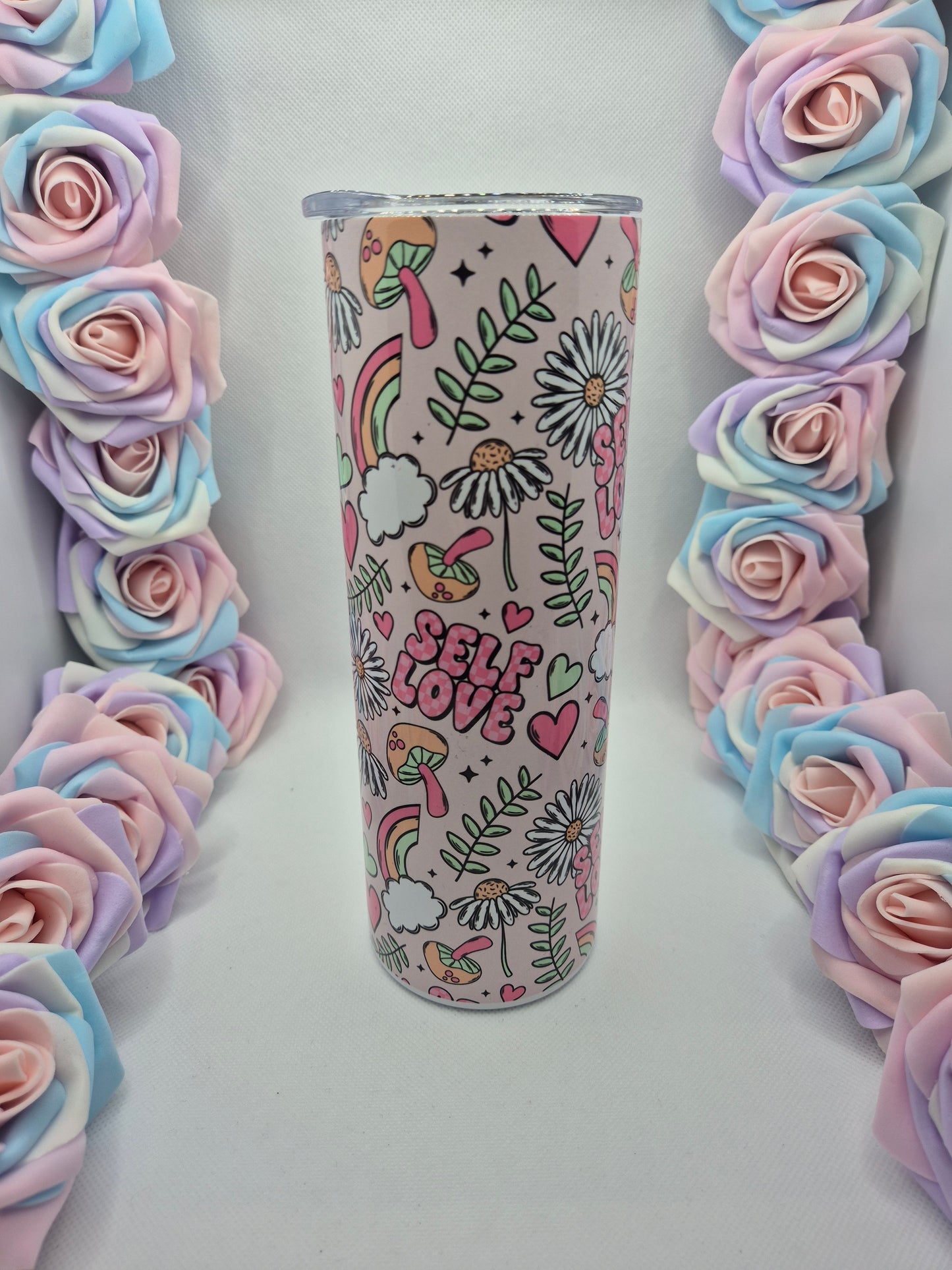 Self Love Floral 15oz & 20oz Tumbler