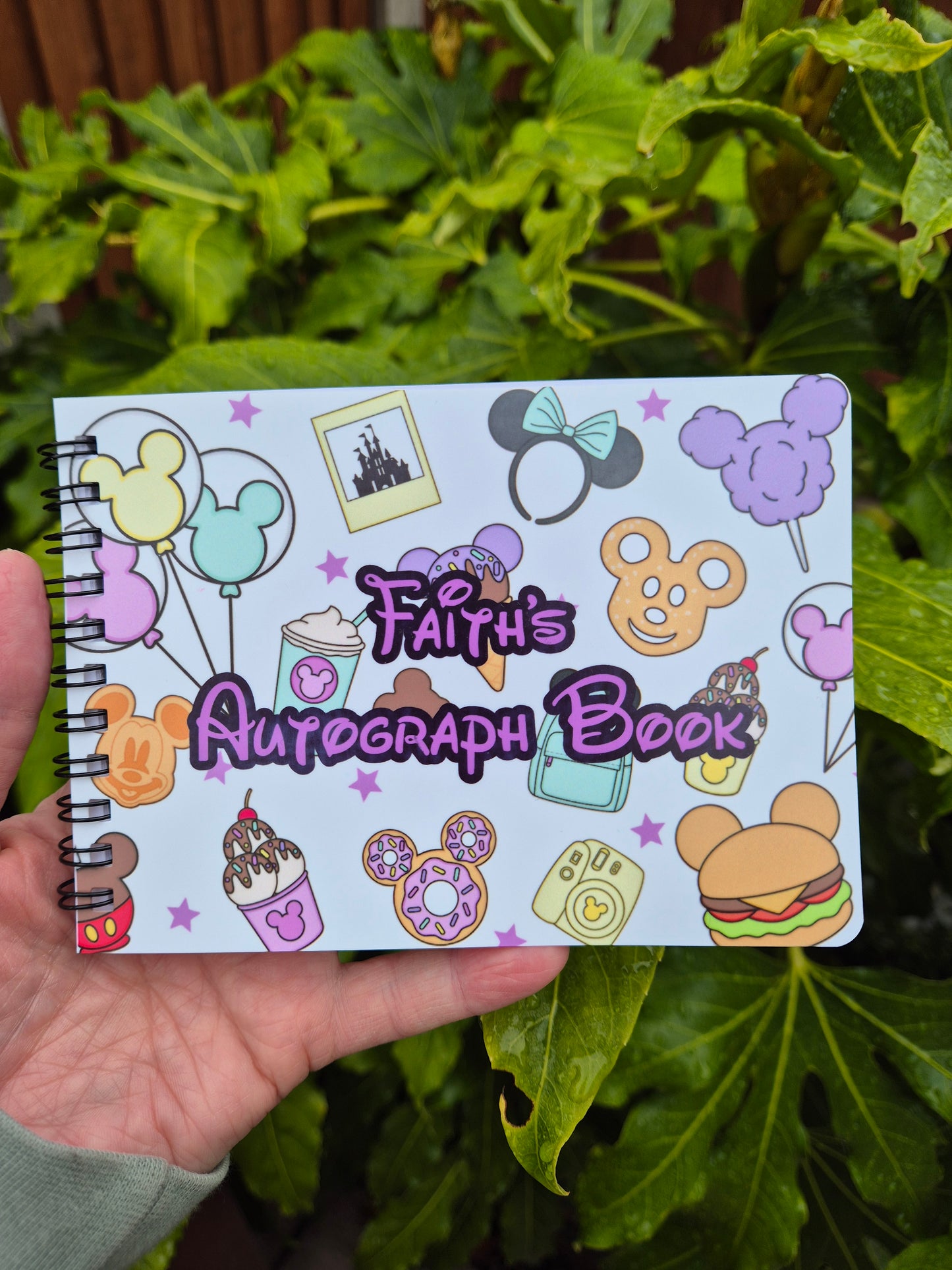 Personalised Snack Autograph Book