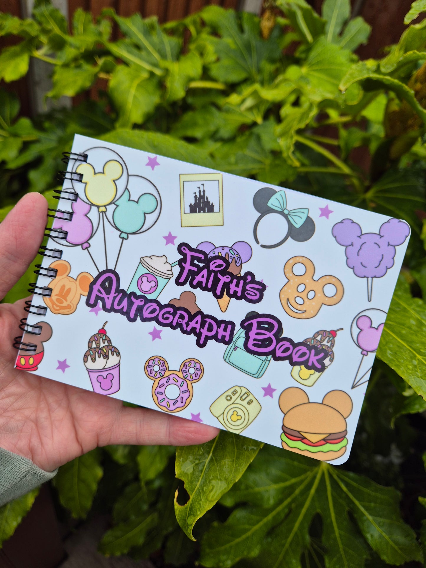 Personalised Snack Autograph Book