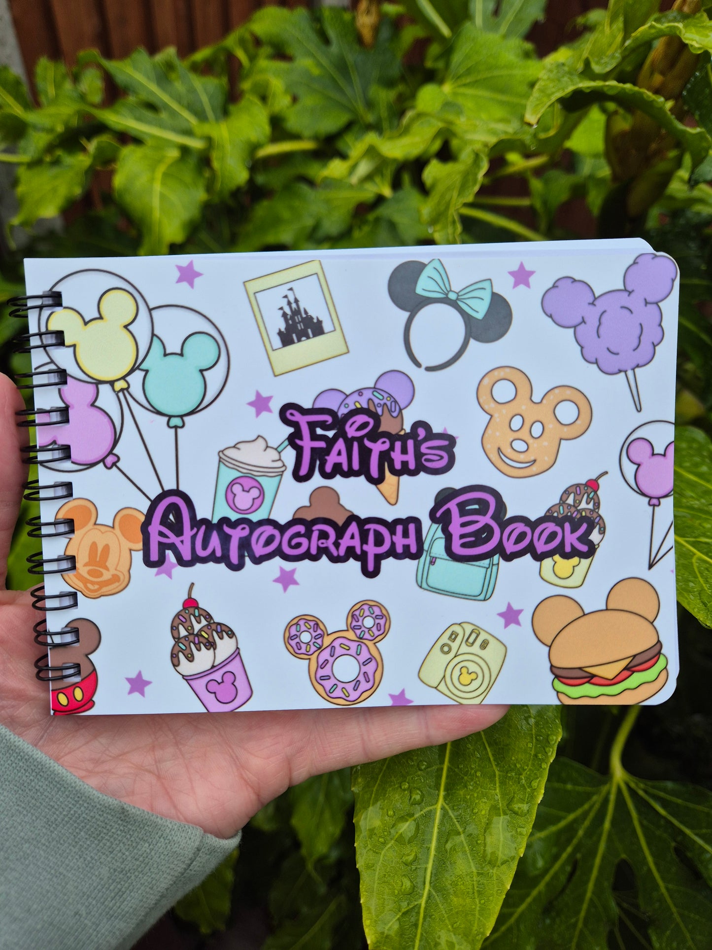 Personalised Snack Autograph Book