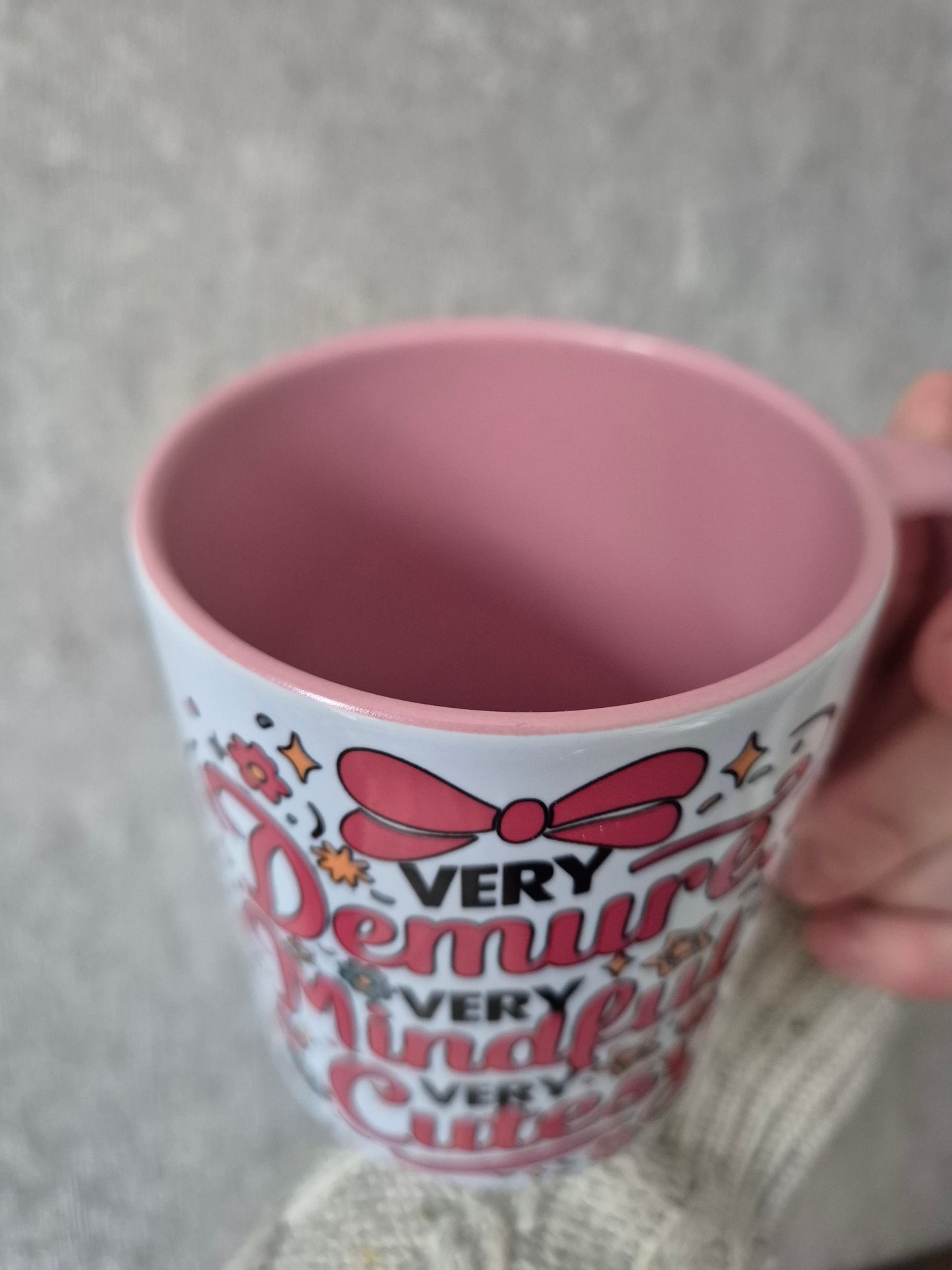 Very Demure Mug (Pink)