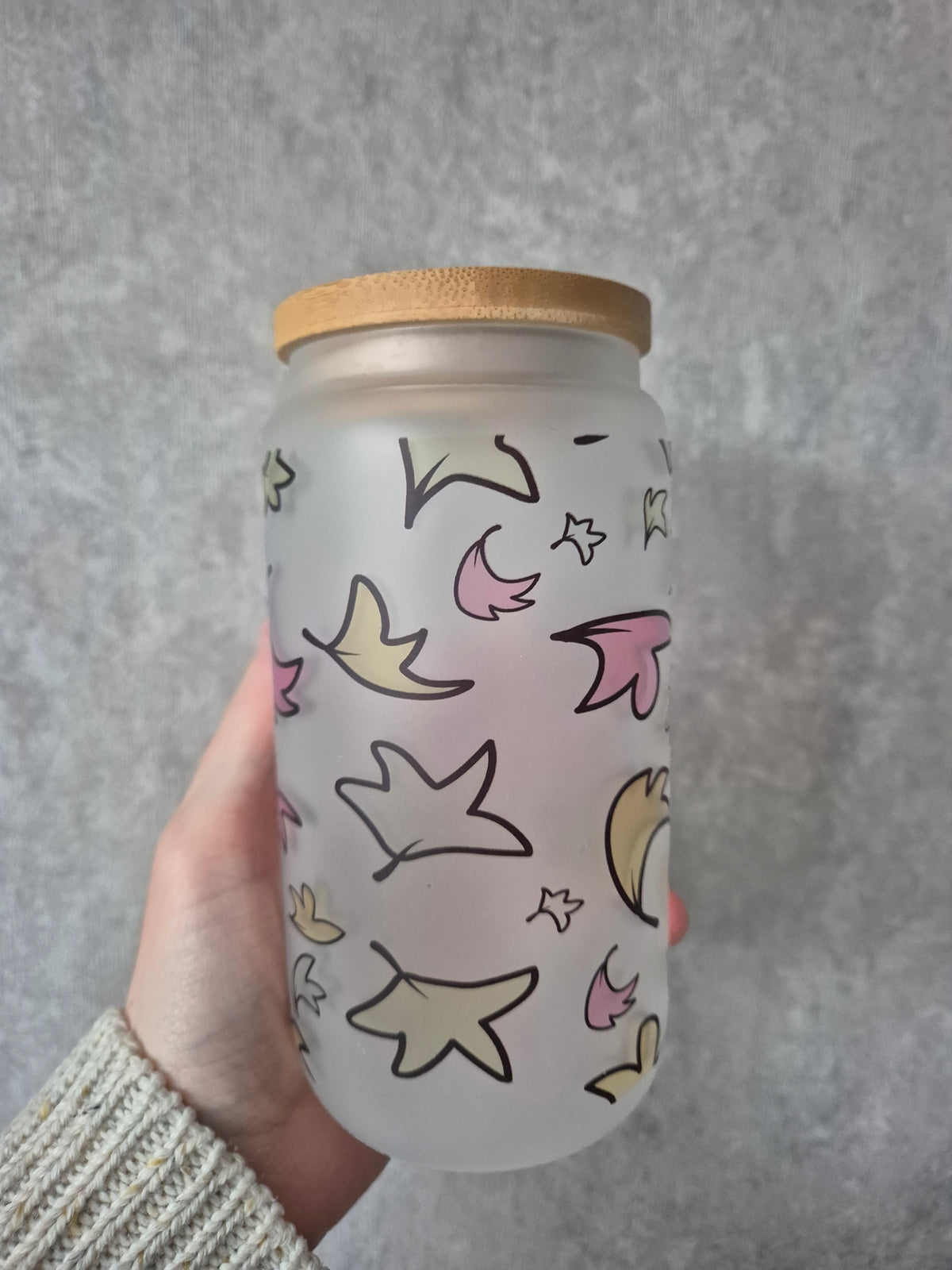 Heartstopper 16oz Frosted Glass Can (Whoopsie)