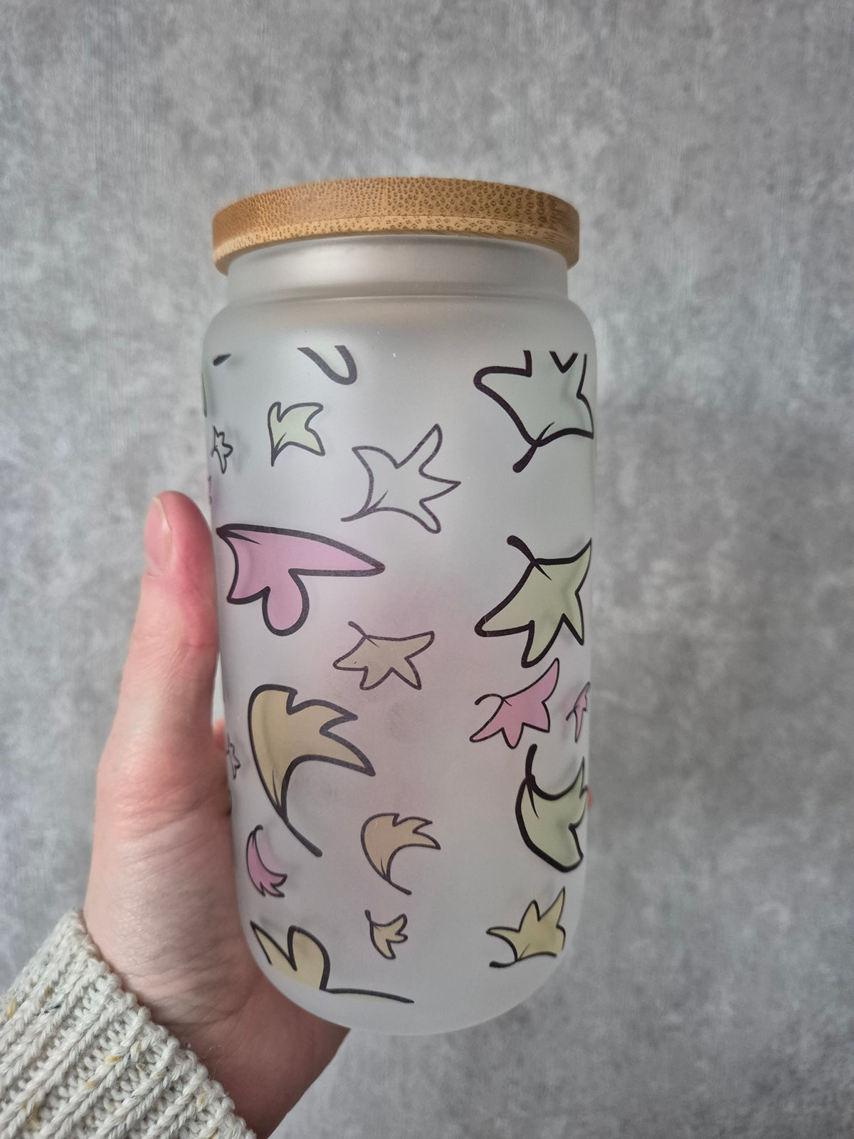 Heartstopper 16oz Frosted Glass Can (Whoopsie)