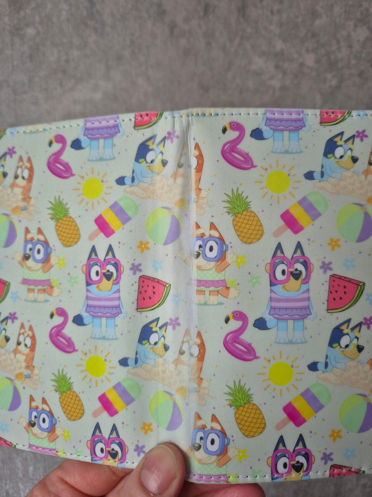 Blue Dog Passport Cover Only