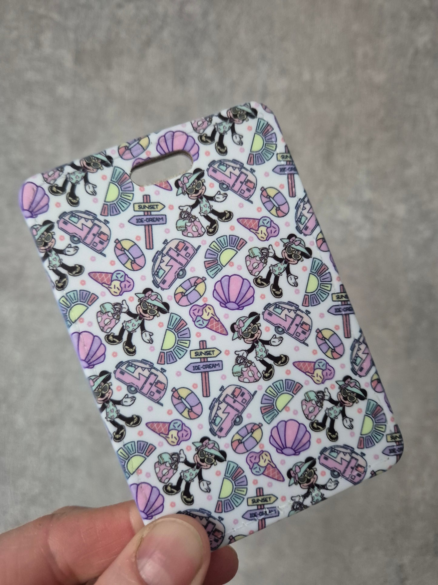 Minnie Mouse Luggage Tag and Passport Cover (Set)