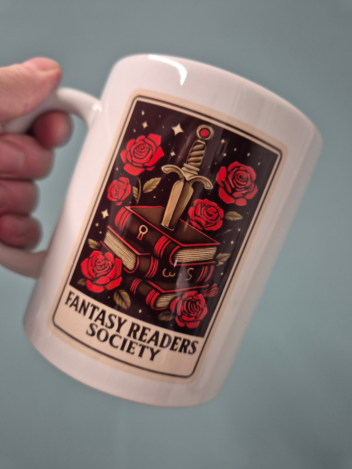 Fantasy Readers Society Book Mug