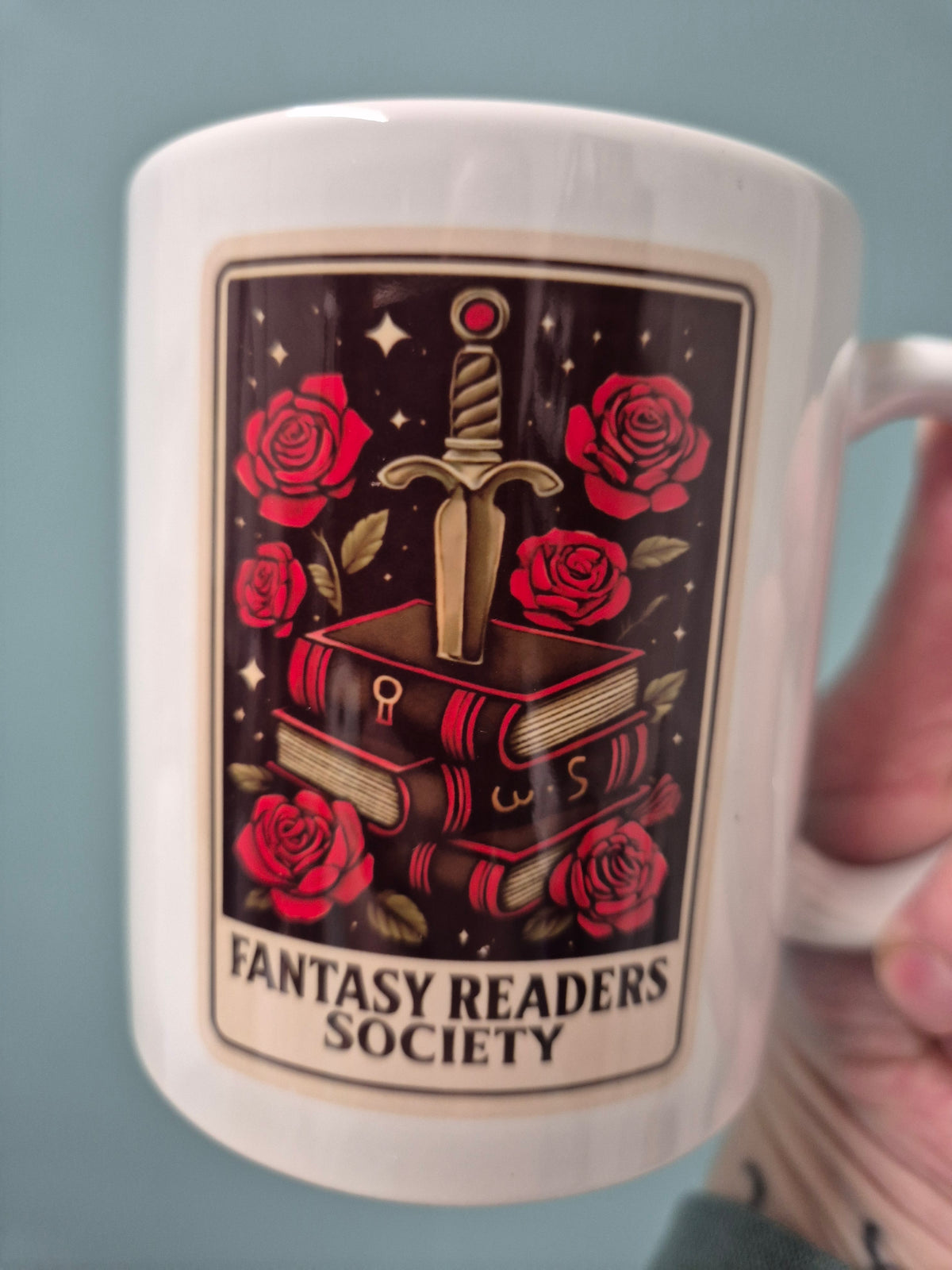 Fantasy Readers Society Book Mug