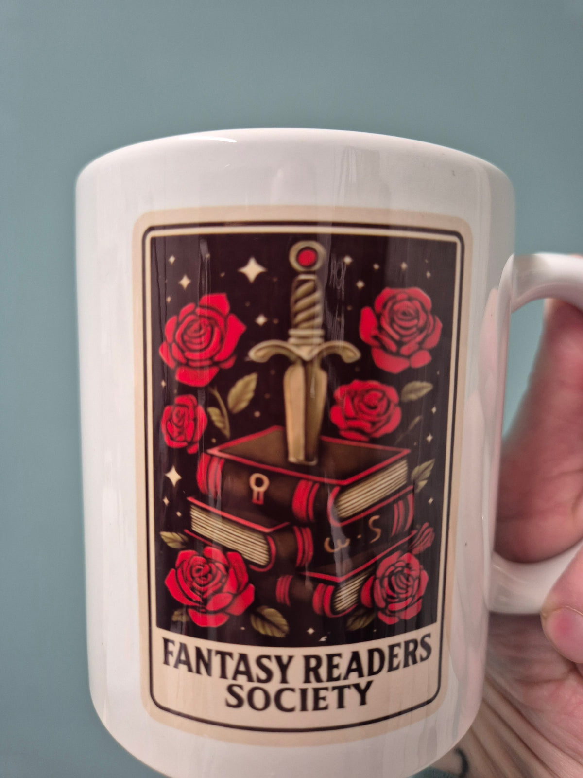 Fantasy Readers Society Book Mug