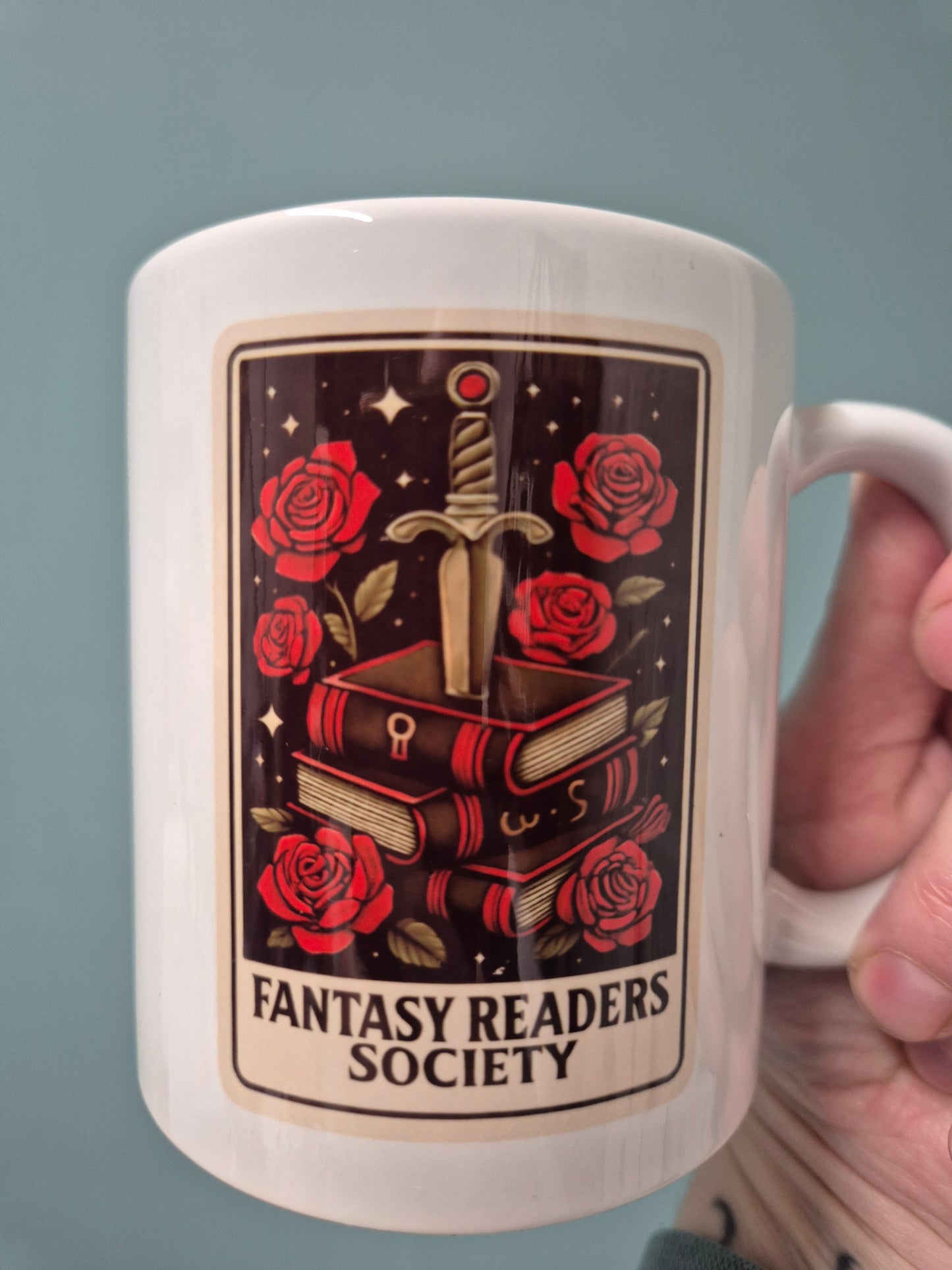 Fantasy Readers Society Book Mug