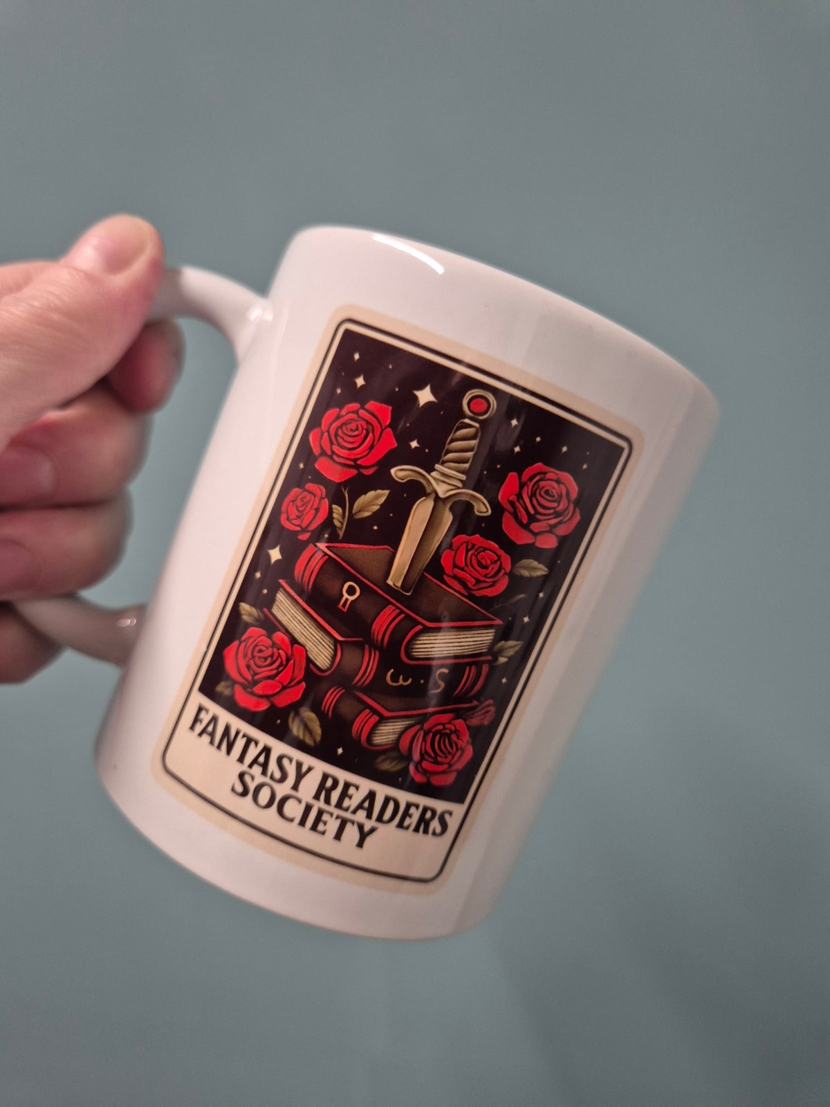 Fantasy Readers Society Book Mug