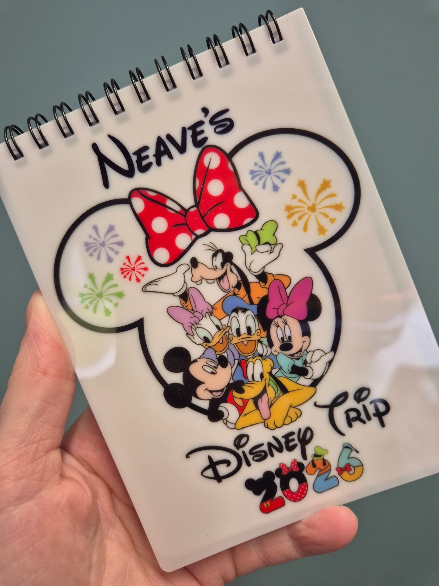 Personalised 2026 Bow Autograph Book