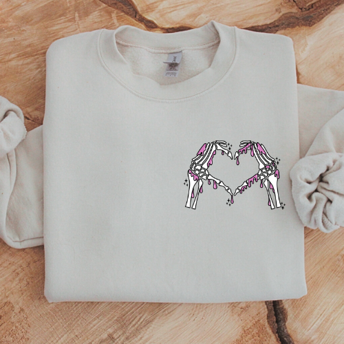 Skeleton Heart Sweatshirt